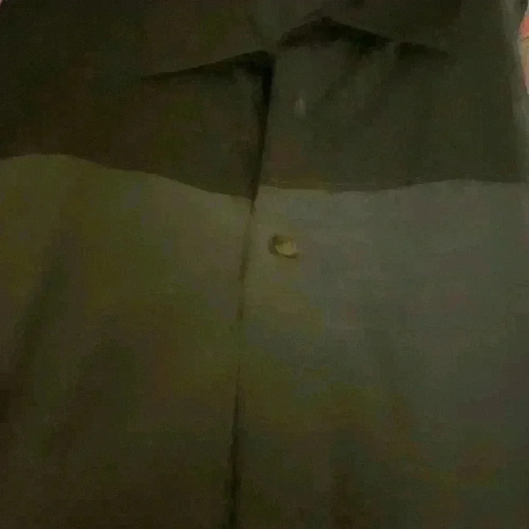 Men’s Perry Ellis 2 tone blue button down shirt sz 3x . Like New - Picture 3 of 5